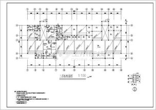 某地七层砖混结构住宅建筑结构设计施工图纸